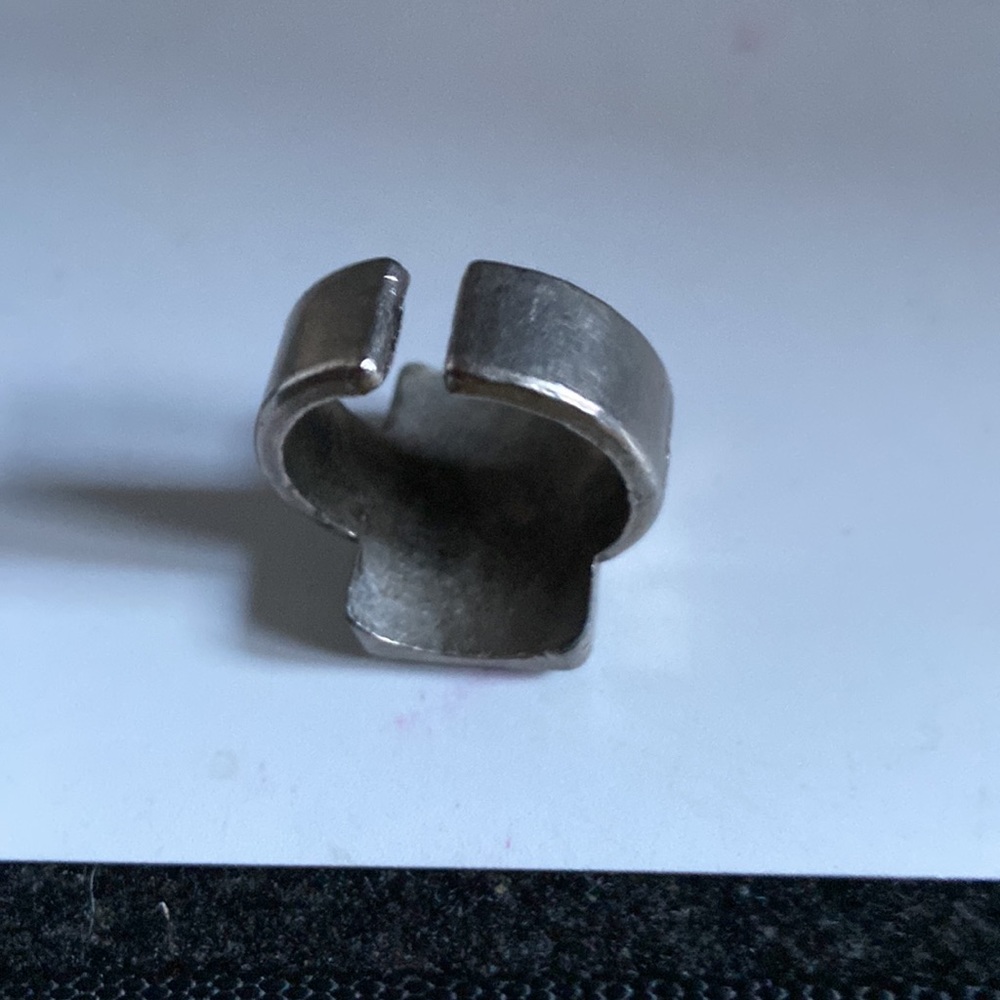 Skull Ring. Size 9 But Back Is Open To Enlarge Th… - image 3